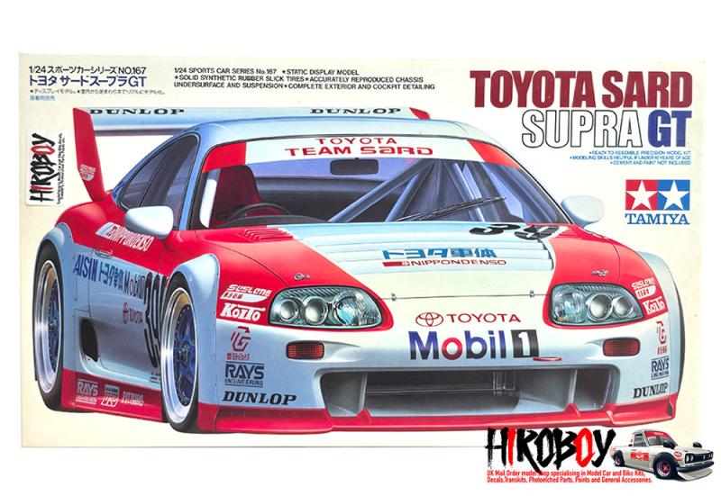 1:24 Toyota Sard Supra GT | TAM24167 | Tamiya