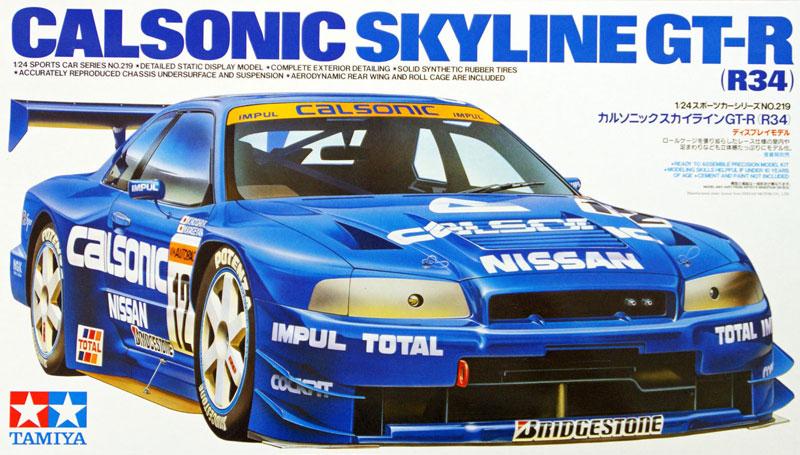 1:24 Calsonic Skyline (R34) GT-R - Limited Re-Issue at Hiroboy ONLY
