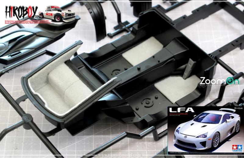 1:24 Carpet Set - Lexus LFA