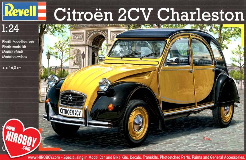 1:24 Citroen 2CV Charleston Model Kit
