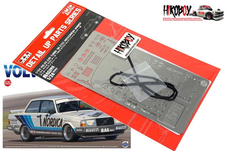 1:24 Detail Up Set for Volvo 240 Turbo Gr.A ‘86 ETCC Hockenheim Race Winner