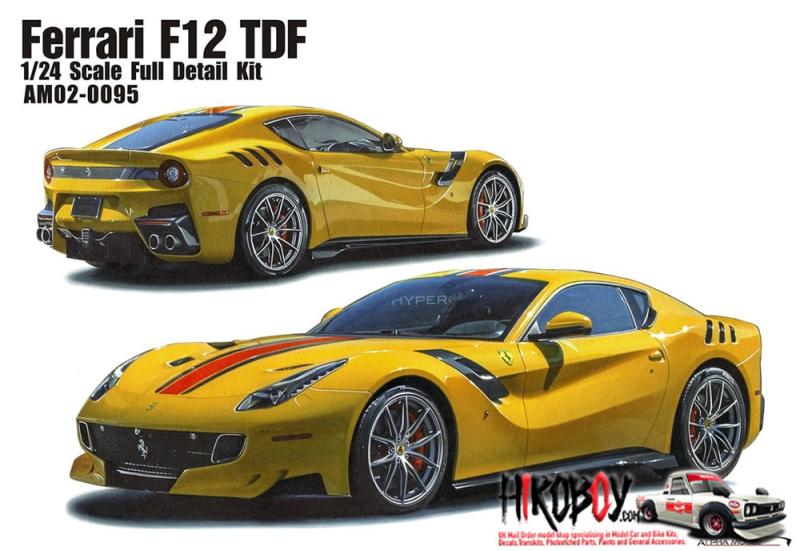 1:24 Ferrari F12 TDF - Full Resin Model Kit | AM02-0095 | Alpha Models