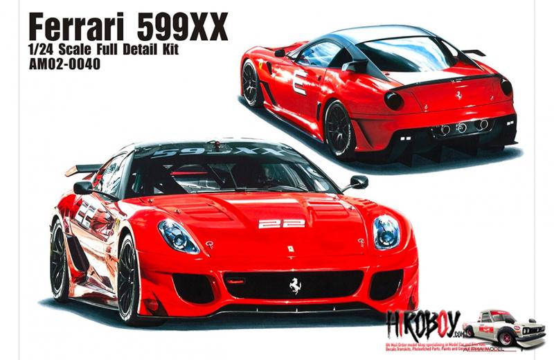 1:24 Ferrari 599XX - Full Resin Model Kit