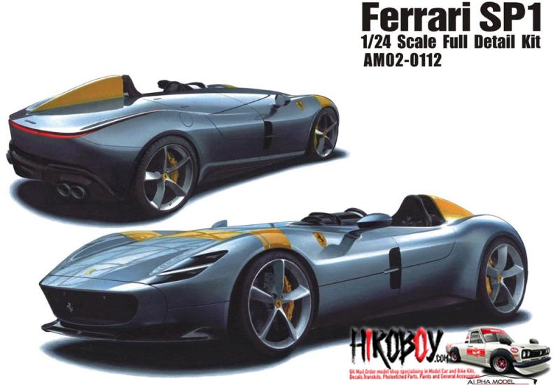 1:24 Ferrari Monza SP1 -  Full Resin Model Kit