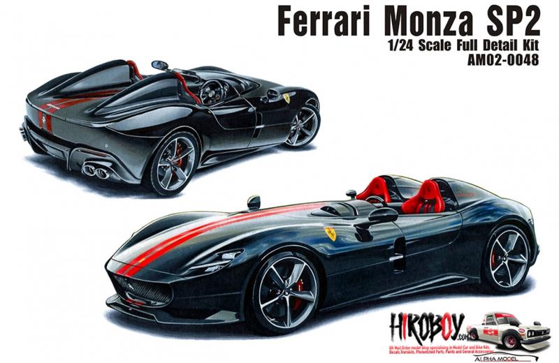 1:24 Ferrari MONZA SP2 - Full Resin Model Kit