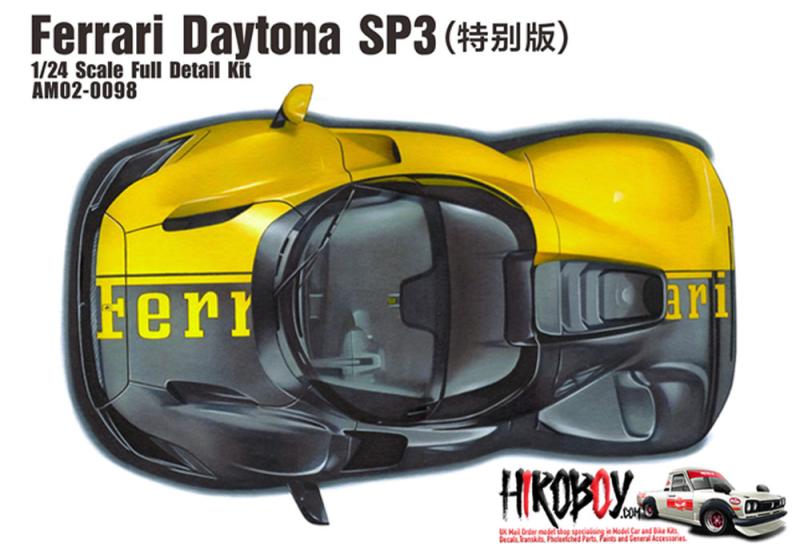1:24 Ferrari Daytona SP3 Special Version - Full Resin Model Kit