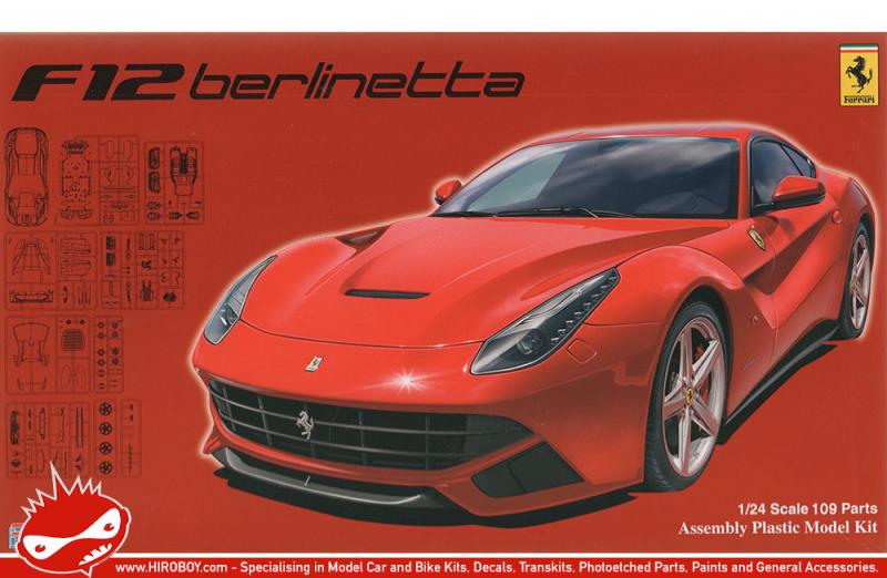 1:24 Ferrari F12 Berlinetta  - Model Kit