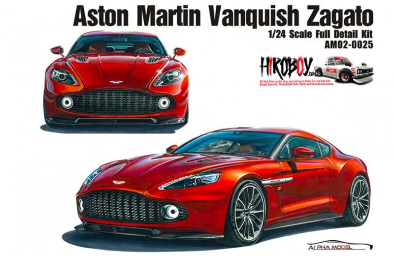 1:24 Aston Martin Vanquish Zagato - Full Resin Model Kit