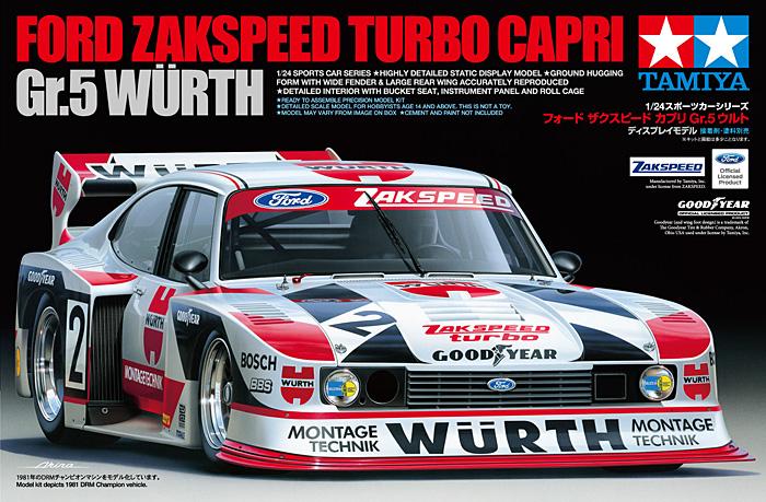 1:24 Ford Zakspeed Turbo Capri Gr.5 Wurth - 24329