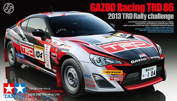 1:24 GAZOO Racing TRD 86 (GT86) 2013 TRD Rally Challenge