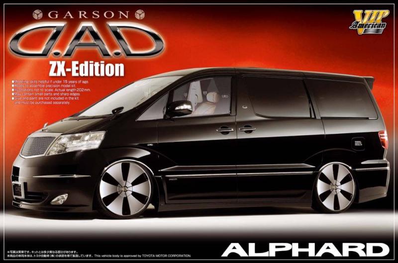 1:24 Garson D.A.D. ZX Edition Alphard (Toyota)