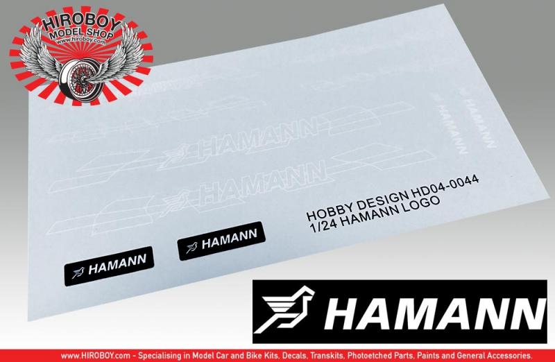 1:24 Hamann Logo Decal (HD04-0044)