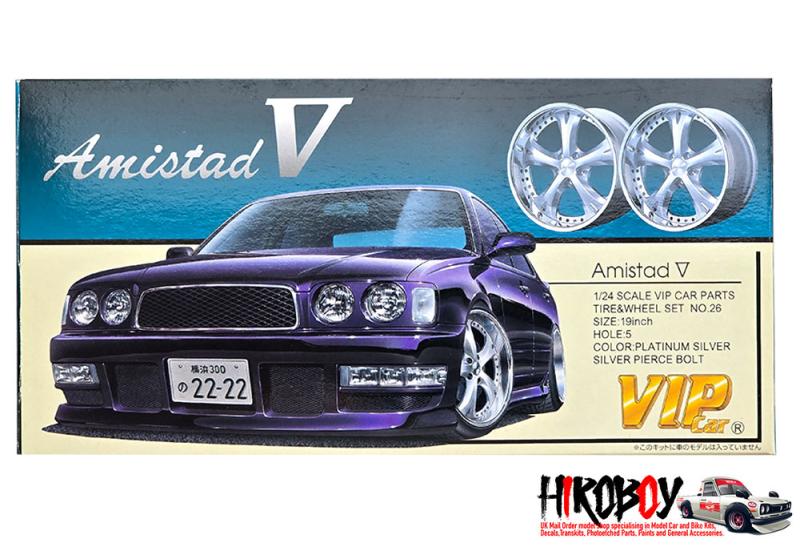 1:24 Amistad V 19" Wheels, Decals and Tyres #26
