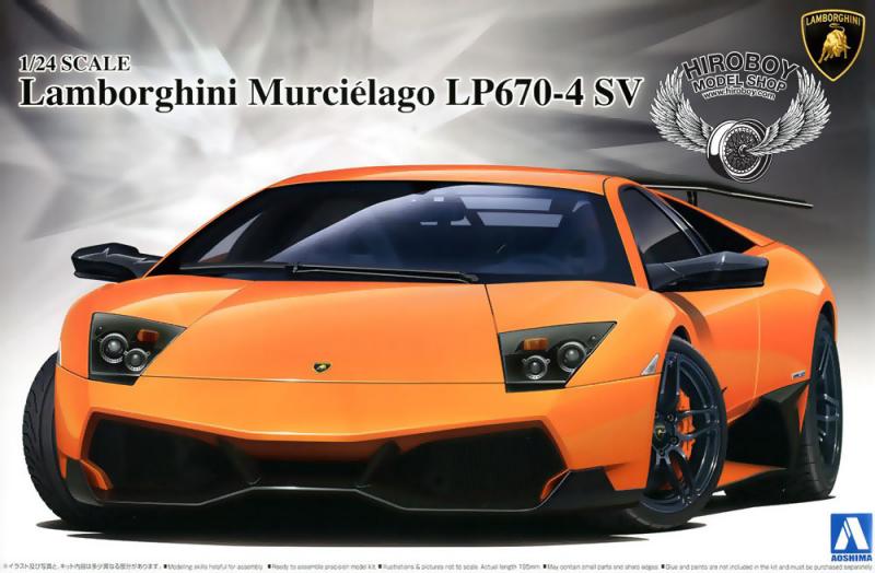 1:24 Lamborghini Murciélago LP670-4 SV