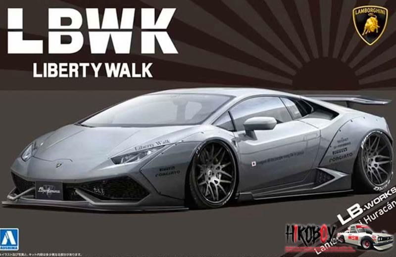 1:24 Liberty Walk Lamborghini Huracan Ver.2 LBWK | AOS-059906