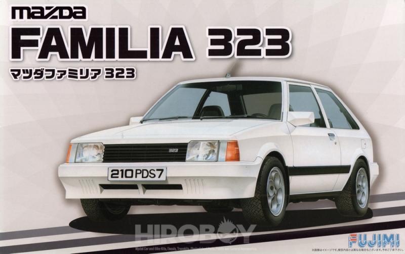 1:24 Mazda Familia 323 - Model Kit