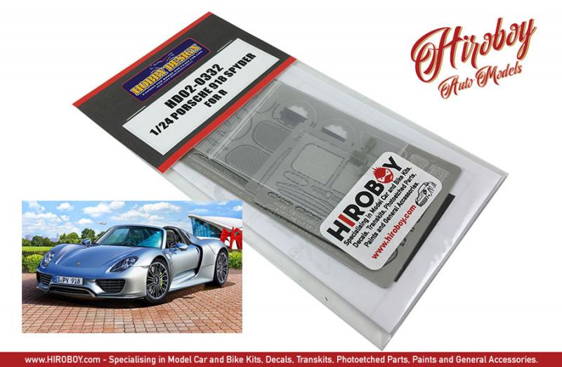 1:24 Porsche 918 Syder (Revell) (PE+Metal Parts+Resin)