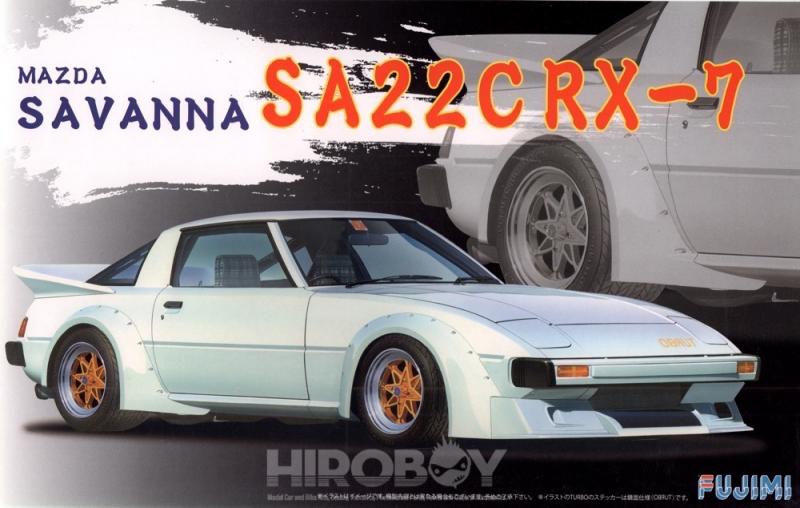 1:24 Mazda RX-7 SA22C (FB) Savanna - Model Kit