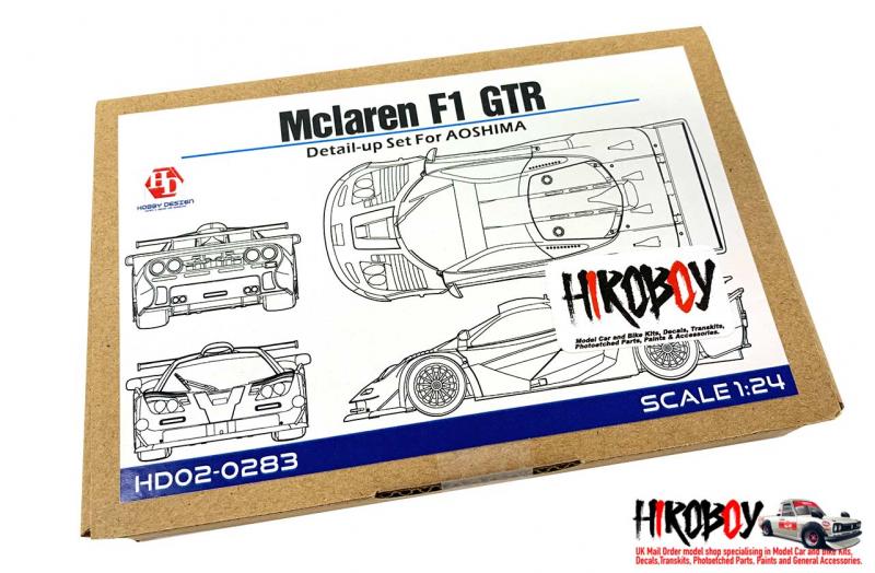 1:24 McLaren F1 GTR Long Tail  Photoetch Detail-Up Set for Aoshima