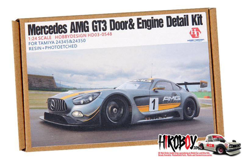 1:24 Mercedes AMG GT3 Door and Engine Detail Kit