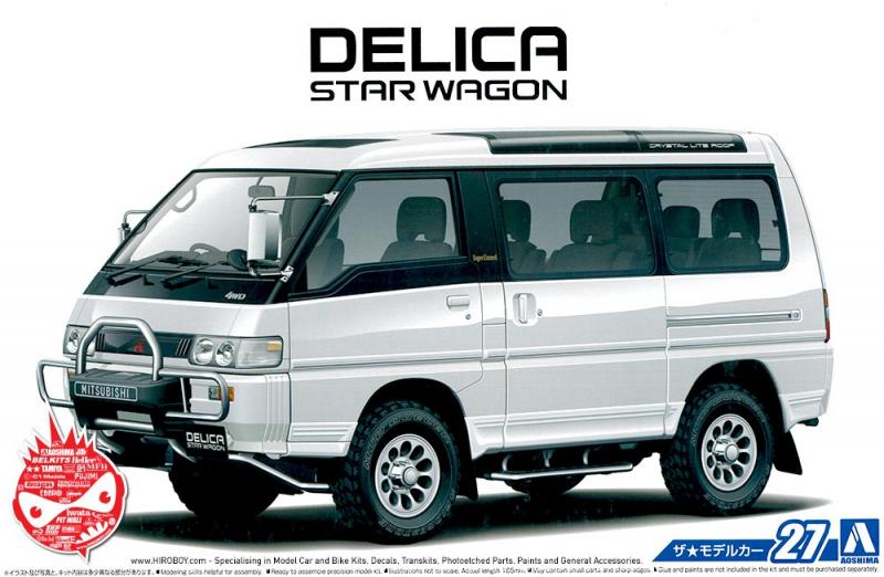 1:24 Mitsubishi Delica P35W Star Wagon (1991)