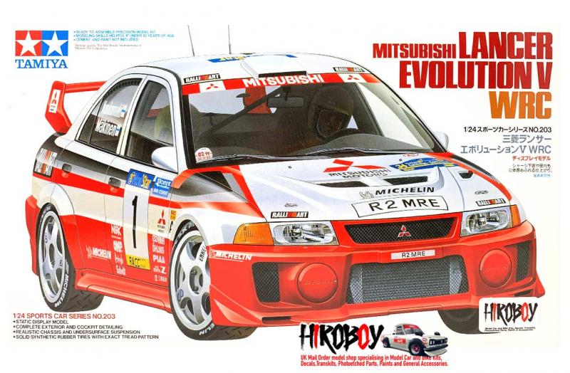 1:24 Mitsubishi Lancer Evo V WRC - 24203