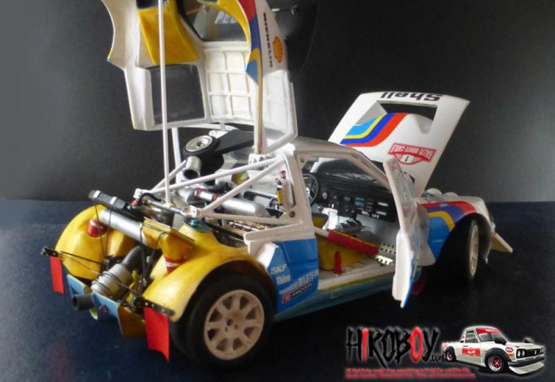 1:24 Peugeot 205 Turbo 16 Evo 2 Monte Carlo 1986 Model Kit