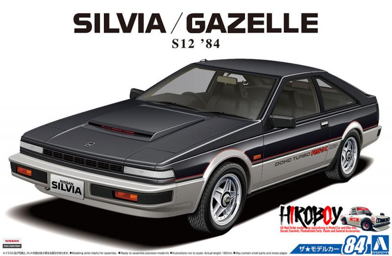 1:24 Nissan S12 Silvia/Gazelle Turbo RS-X `84