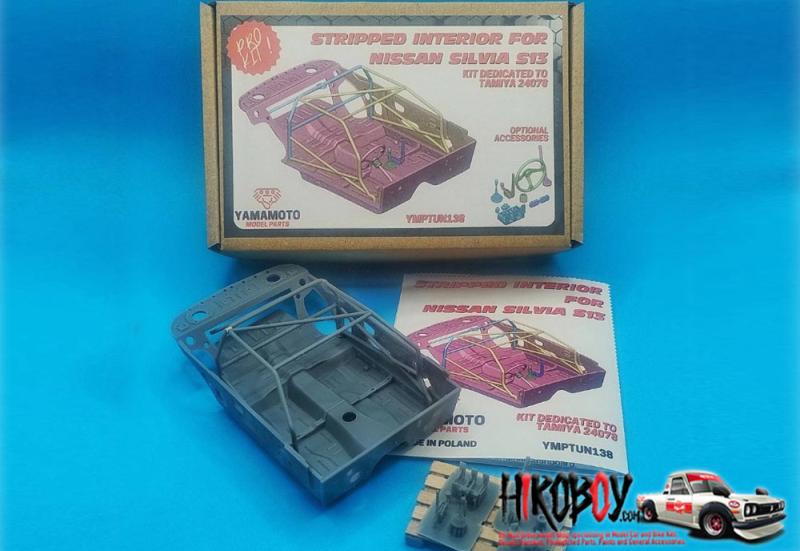 1:24 Nissan Silvia S13 Stripped Interior Tamiya 24078