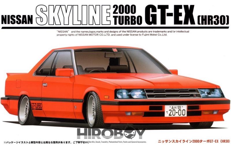 1:24 Nissan Skyline 2000 Turbo GT-EX (HR30) (Newman Skyline)