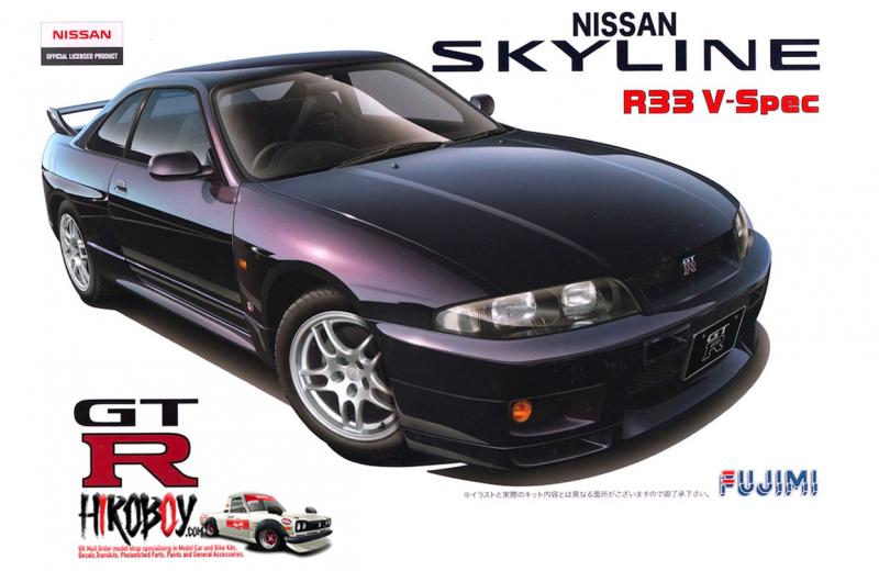 1:24 Nissan Skyline GT-R R33 V-Spec