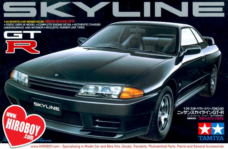 1:24 Nissan Skyline R32 GT-R Model Kit