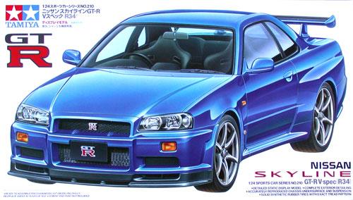 1:24 Nissan Skyline R34 GT-R V spec - 24210