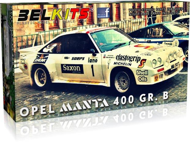1:24 Opel Manta 400 GR. B (Belkits)