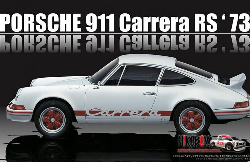 1:24 Porsche 911 Carrera RS 1973 c/w Engine