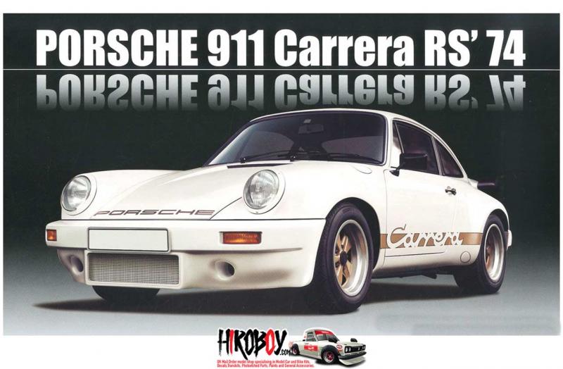 1:24 Porsche 911 Carrera RS 1974 c/w Engine