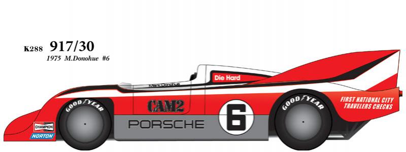 1:24 Porsche 917/30 1975 CAM2 No.6 Multi-Media Model Kit