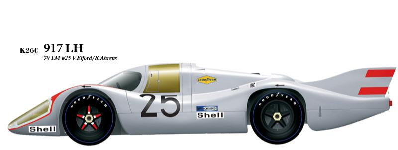 1:24 Porsche 917LH 1970 ver. A No.25