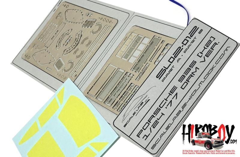 1:24 Porsche 935 (K2) 1977 DRM Version Photoetched Detail Set