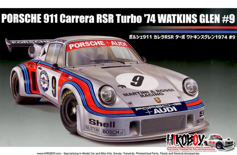 1:24 Porsche Carrera 911 RSR Turbo Martini #9 - 1974 Watkins Glen