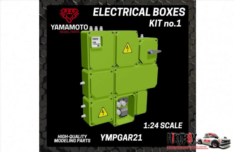 1:24 Electrical Boxes Kit no.1
