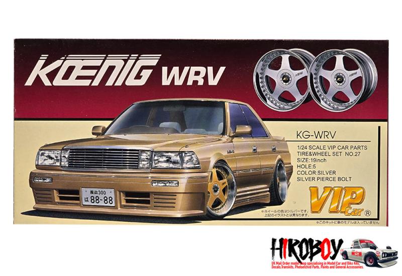 1:24 Koenig WRV 19" Wheels, Decals and Tyres #27