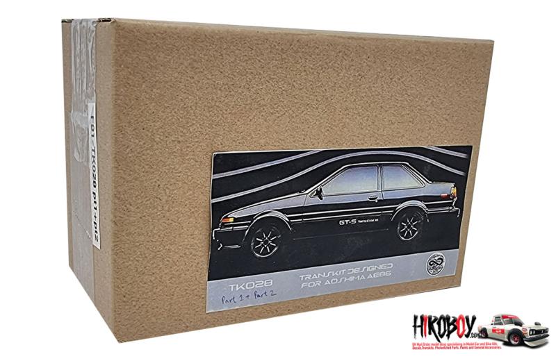 1:24 ToyotaAE86 GT-S Twin Cam 16v Transkit for Aoshima