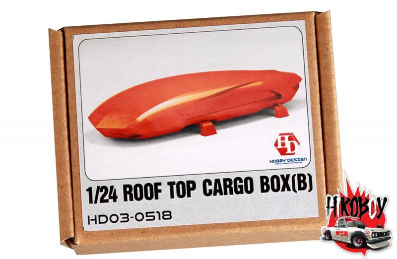 1:24 Roof Box - Cargo Carrier (B) (Resin+Decals) 56° Nord