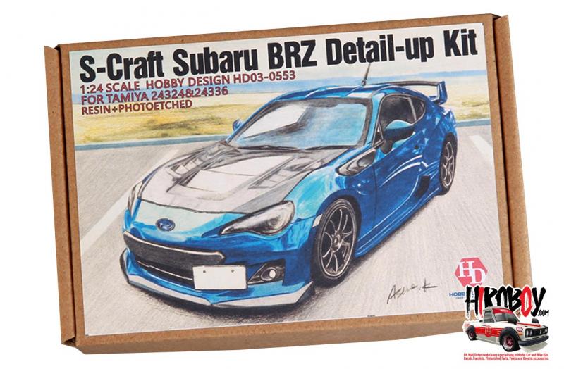 1:24 S-Craft Subaru BRZ Resin Body Kit for Tamiya