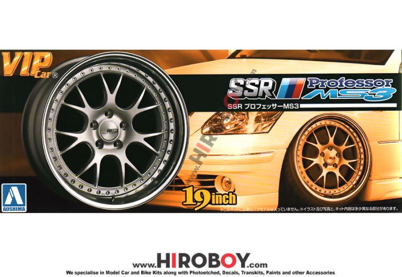 1:24 19" SSR Professor MS3 Wheels and Stretch Tyres #16