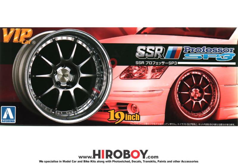 1:24 19" SSR Professor SP3 Wheels and Stretch Tyres #15