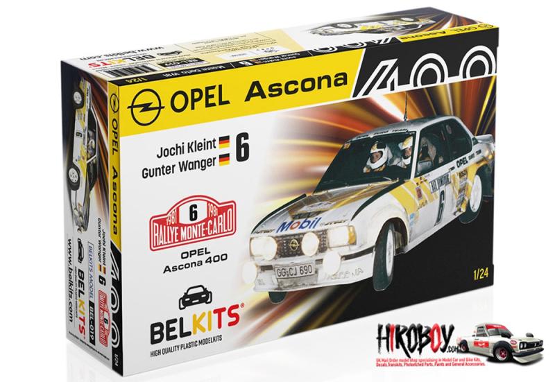1:24 Opel Ascona 400 MC 1981 Klein/Wagner