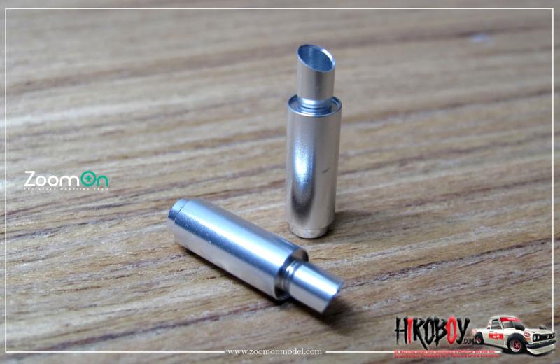 1:24 5ZIGEN Metal Exhaust (M size)