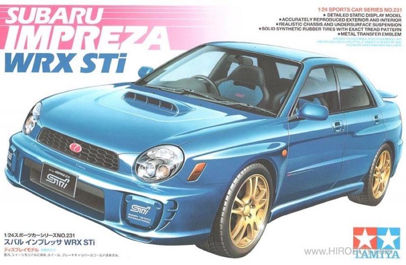 1:24 Subaru Impreza STi - 24231